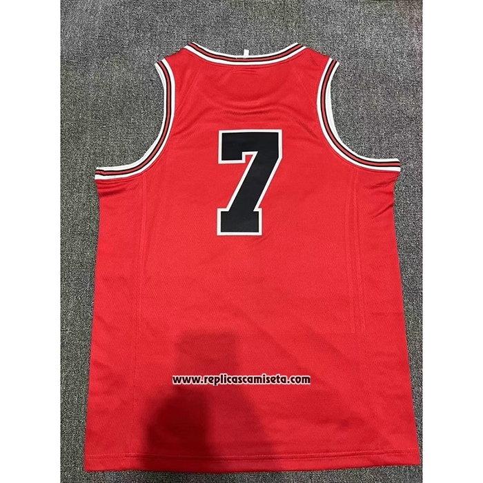 Camiseta Shohoku Miyagi #7 Rojo